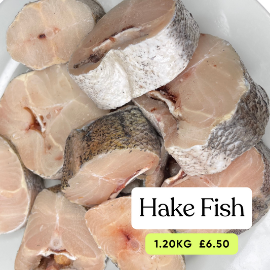 Frozen Hake Fish 1.2kg