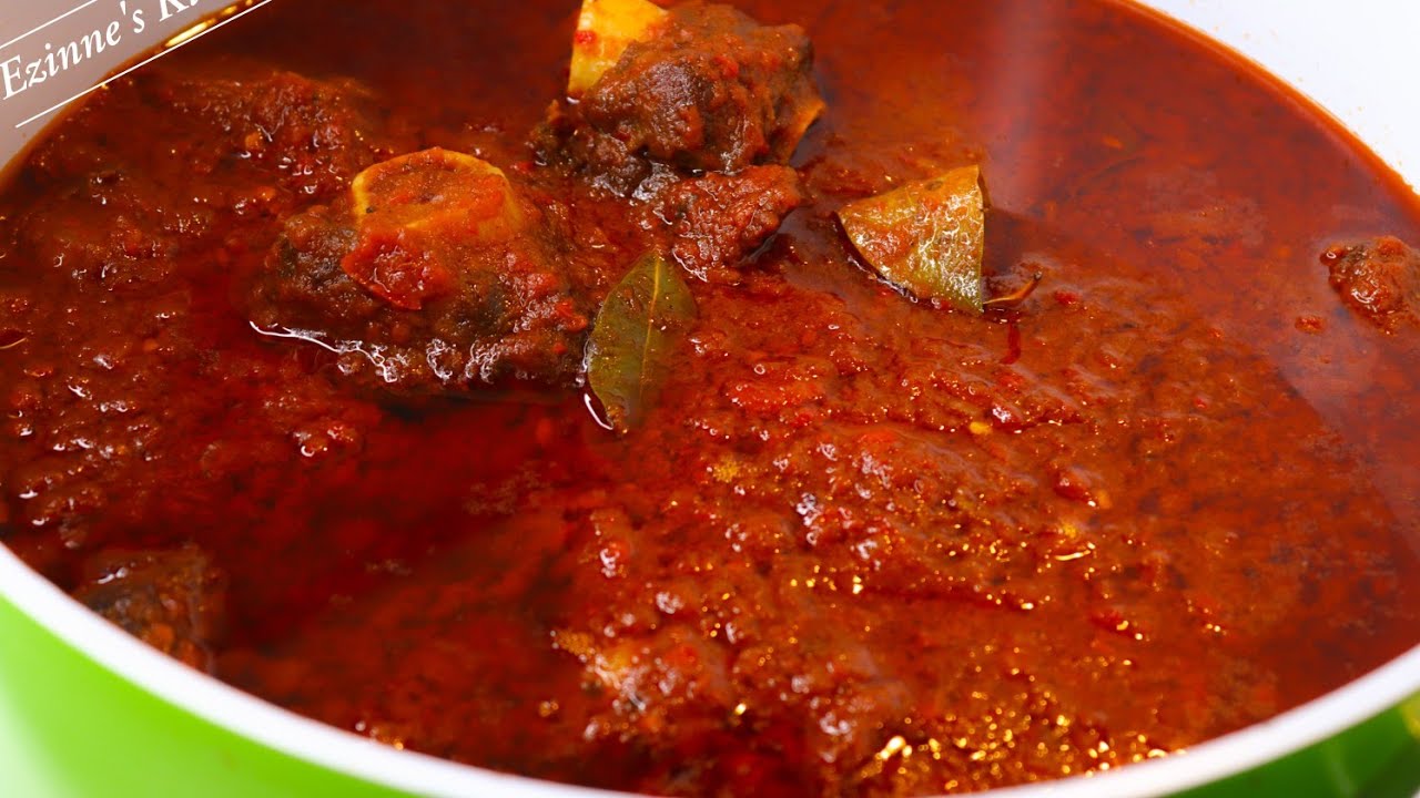 Goat Meat Stew | Rich & Spicy Nigerian Stew