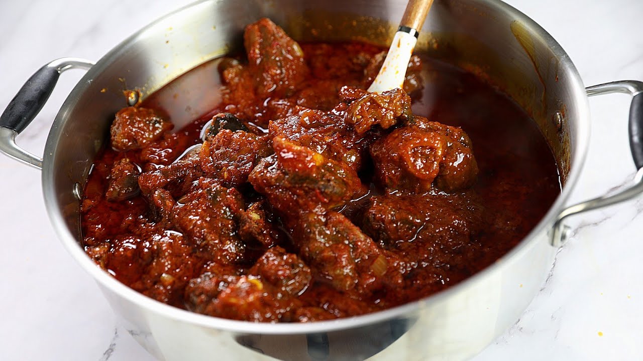 Stewed Goat Meat